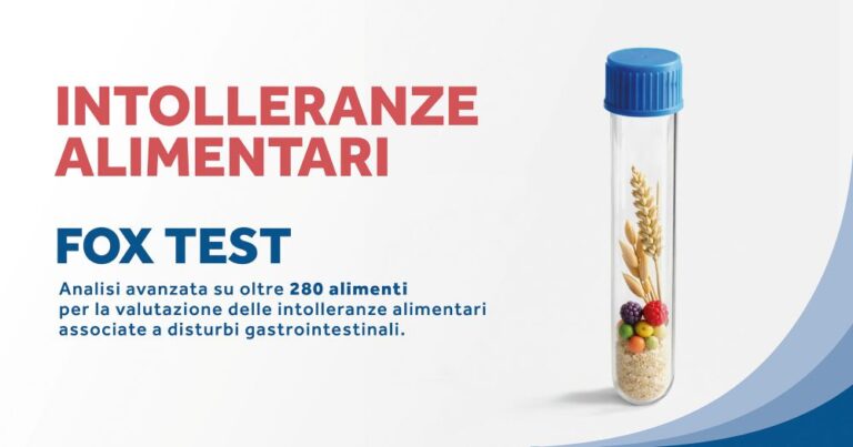 fox test food explorer test delle intolleranze alimentari
